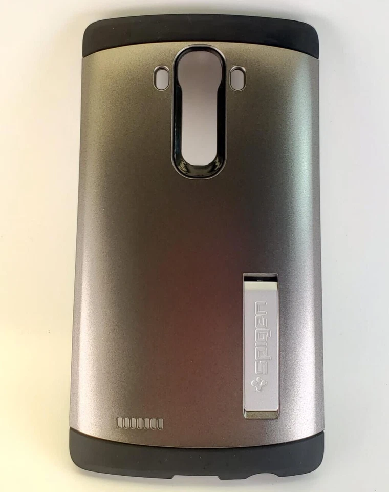 Spigen Slim Armor Case for LG G4 - Gunmetal - Image 2 of 4
