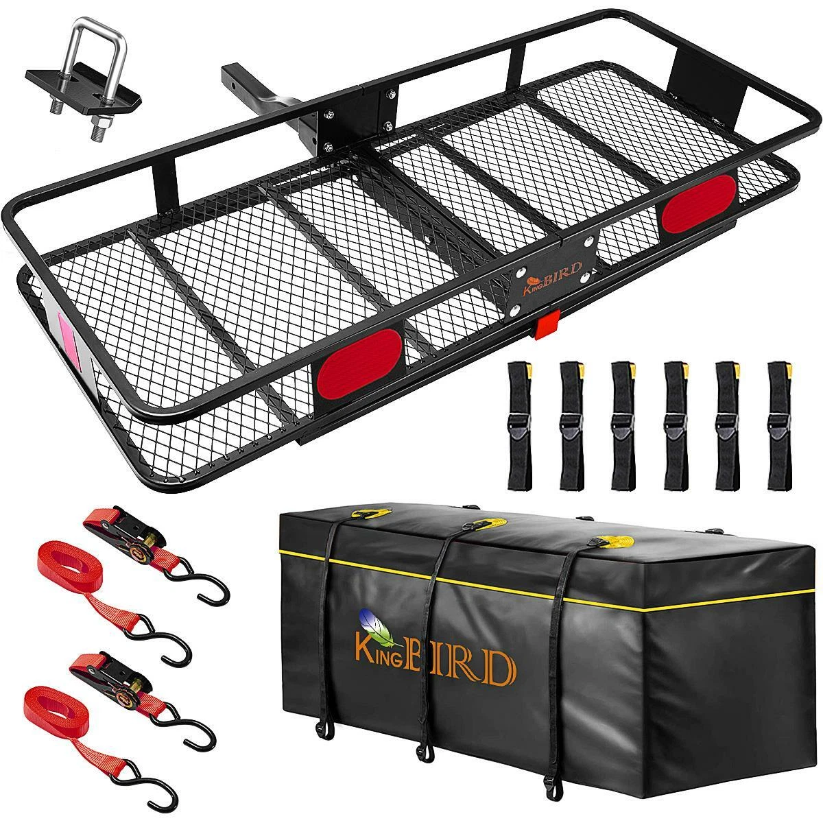 Receiver hitch cargo carrier sale