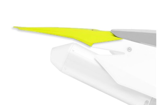 Garde-boue arrière Polisport jaune pour motocross Suzuki RM-Z 250 2019-2020