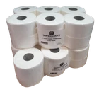 Mini Jumbo Toilet Roll 2 Ply Pure Tissue Paper Best Quality Not Recycled