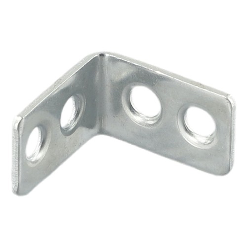 12 X Small L Shape Metal 1" Corner Drawer Shelf Wall Bracket - Picture 12 of 23