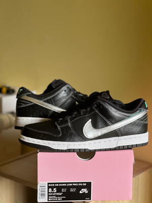 Nike Dunk Low SB Black Diamond 42 8,5 Supreme Concepts Parra Travis Tiffany OG