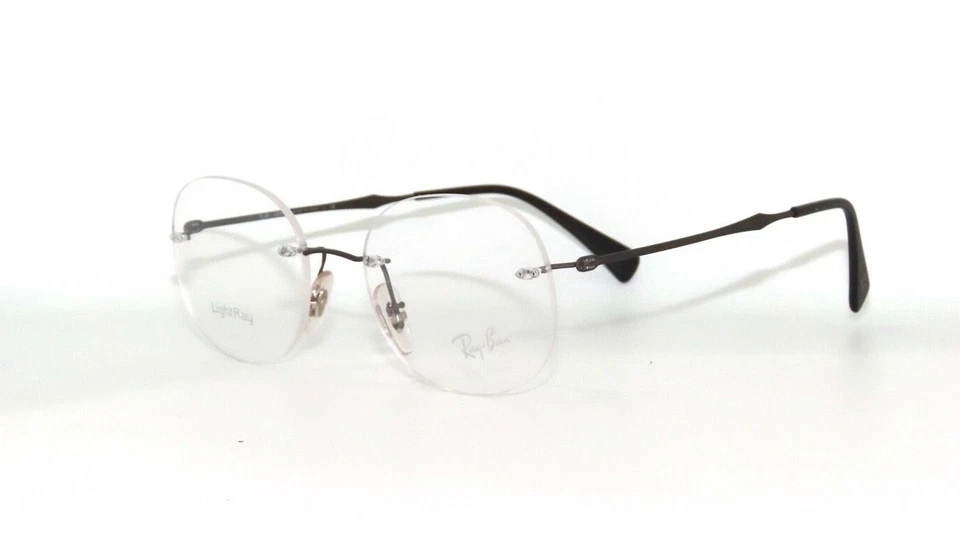 Gafas Ray Ban RX8747 1128 48 mate Gunmetal sin montura Rayban 8747 Foto 2 de 4