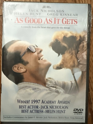 As Good As It Gets ( DVD , 1997 ) Jack Nicholson , Helen Hunt - New Sealed