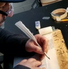 Mezuzah Scroll by Certified Israeli Sofer (Kosher Klaf, Jerusalem, 3.25 inches) 