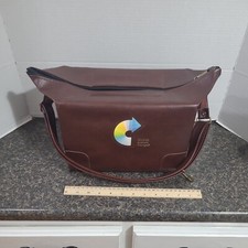 Kodak Camera Bag Rainbow Adjustable Strap Vintage Brown Case Purse