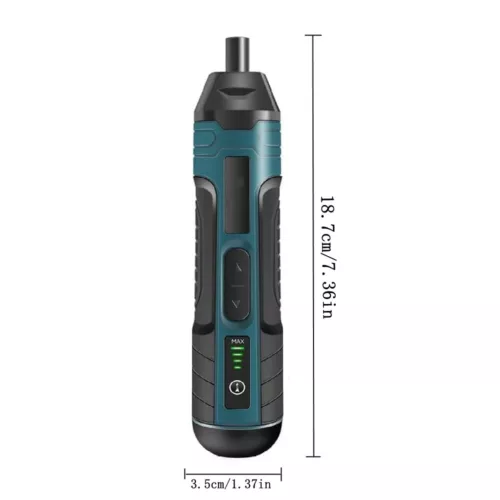 1300mAh Rechargeable Cordless Electric Screwdriver Set Adjustable Torque & Speed - Picture 16 of 22