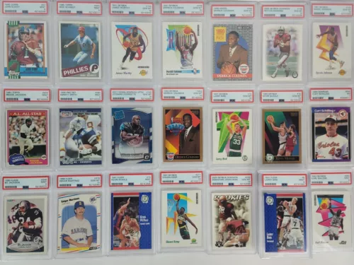 PSA Graded Kobe Rice Ripken Brady Mays Smith Griffey Rose Bosh Many You Choose