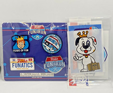 Funko Fun on the Run 2023 25th Ann Enamel Pin and Sticker Set Limited Edition