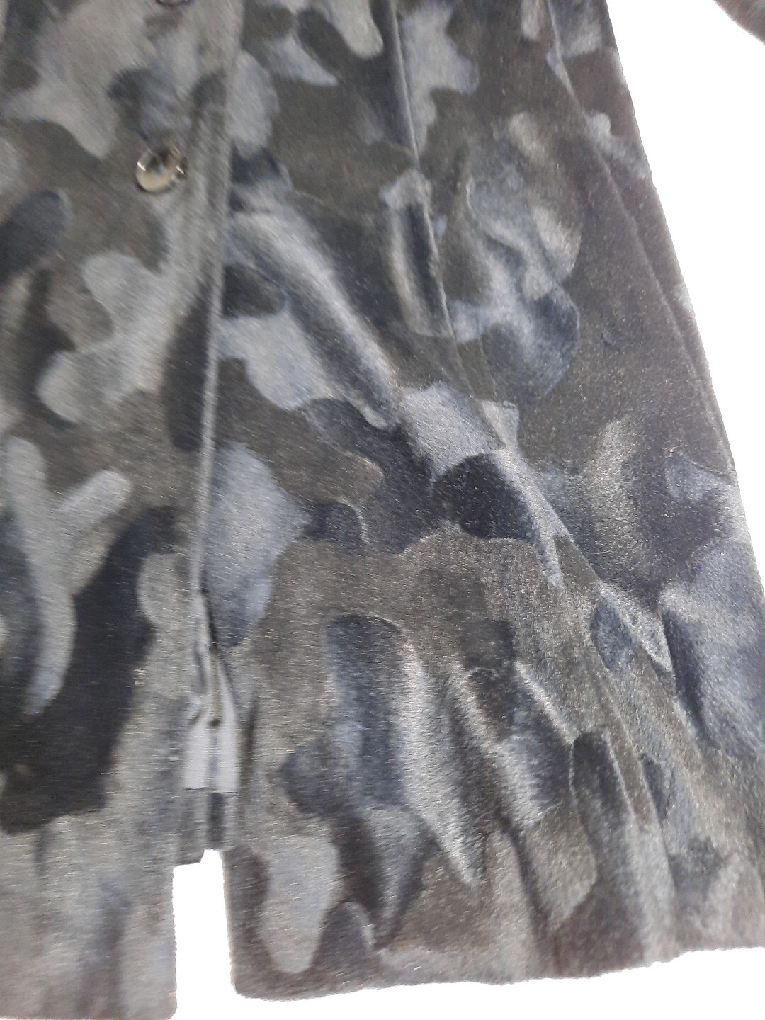 Women's Mudd  Coat Jacket Black Button Lightweigh… - image 2