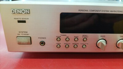 Denon DRA-F100 Stereo Receiver Silver Good | eBay
