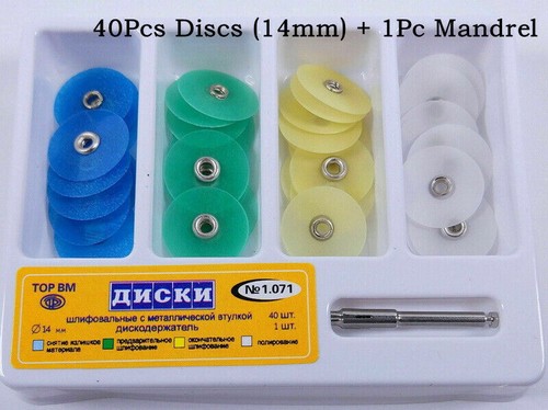 Dischi Poliestere Odontotecnica Kit Da 80 Dischi Per Lucidatura Dentale - Compositi, Con Mandrino 12/14 Mm, Per Finiture Precise In Odontotecnica Dischi Lucidatura Dentali - Foto 5