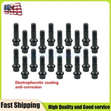 20pcs Wheel Lug Bolts Nuts Kit 0009907607 For Benz W213 E200 W166 GLE 320 S500