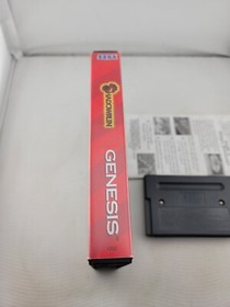 Shadowrun Sega Genesis Complete In Box CIB Great Shape