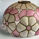 Vintage Retro Handmade Capiz 1970s Shell Lampshade Gorgeous Large 38cm Flower