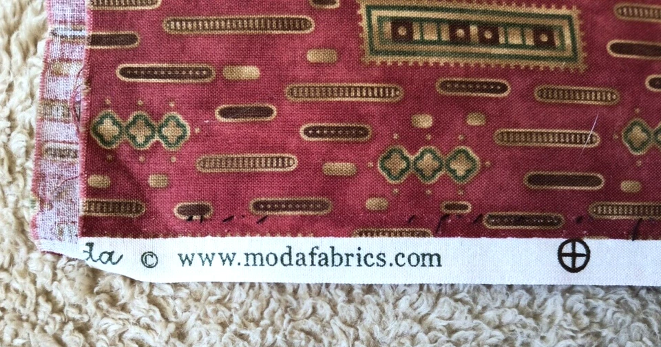 Moda Fabrics Lewis & Clark Fabric Cotton Earthtones 44" w X 51" long Lightweight - Image 3 of 4