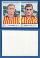 FIGURINA CALCIATORI PANINI 1964/65 - NEW/NUOVA - MACCACARO/.. - CATANZARO