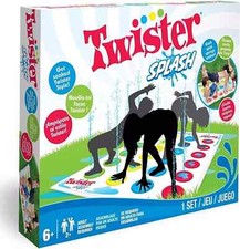 NEW Twister Splash By Hasbro Fun Outdoor Garden Backyard Family Party Water Game
