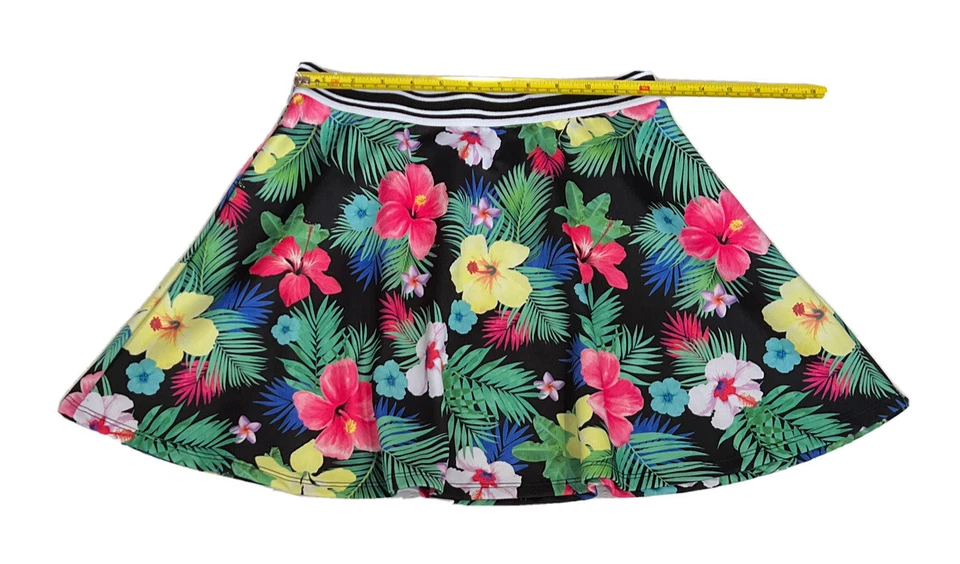 Falda Bongo Niñas Floral Multicolor Talla 14 RN15099 Hecha en Vietnam Foto 3 de 4