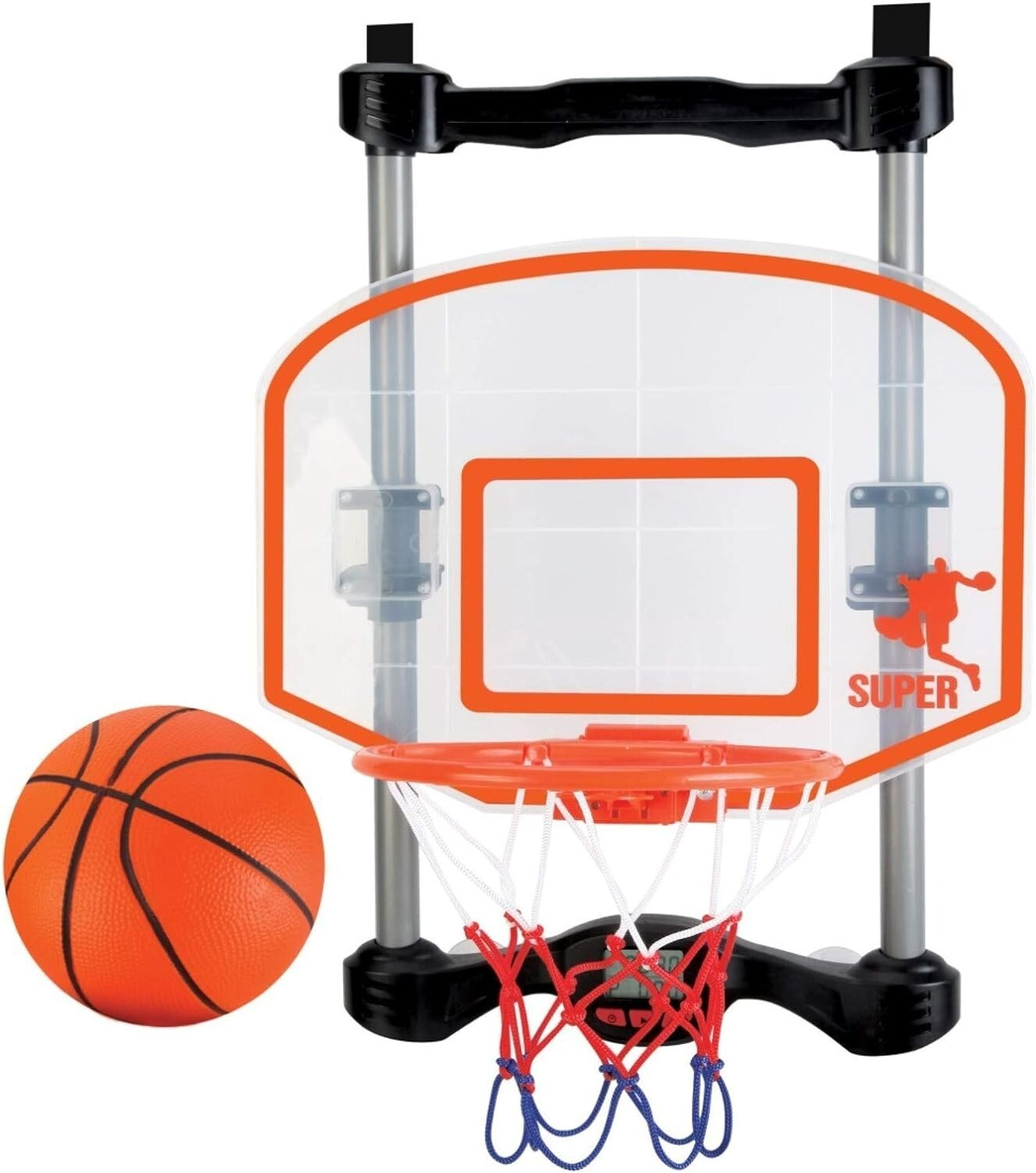 NSG Over The Door Basketball Hoop, Shot Clock, Electronic Scoring & Sound 3yrs