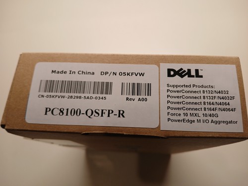 Dell 05KFVW 5KFVW 2-Port 40G QSFP+ Expansion Module - New! - Picture 3 of 11