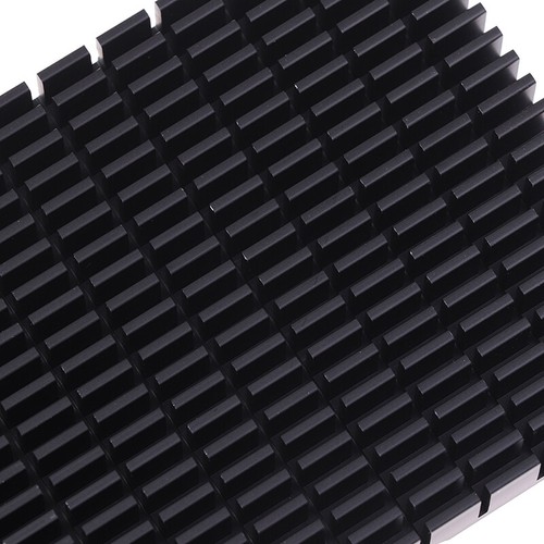 150*93*15MM Heating Panel Heat sink Aluminum Heatsink Plate Black Radiator√ SS - Afbeelding 11 van 11