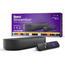 	Roku Streambar 4K HDR Streaming Device & Premium Soundbar All in One	