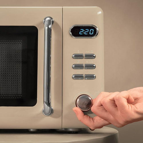 Microonde Digitale Con Griglia Da 20 Litri Proclean 5110 Retro Beige. 700 W in 5 - Foto 5 di 12