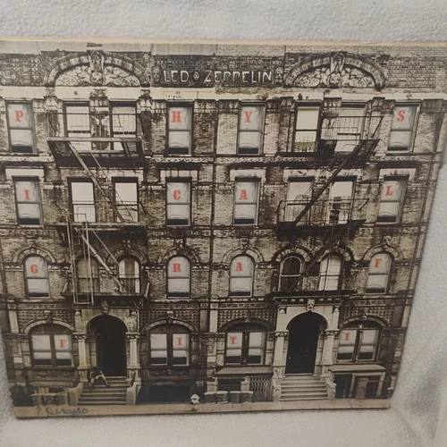 Led Zeppelin Physical Graffiti Vinyl 12" 33RPM Rock Swan Song 1975 SS 2-200 Ste…