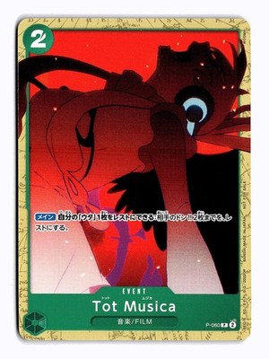 ONE PIECE TOT MUSICA P-060 P PROMOTION CARD NEAR MINT