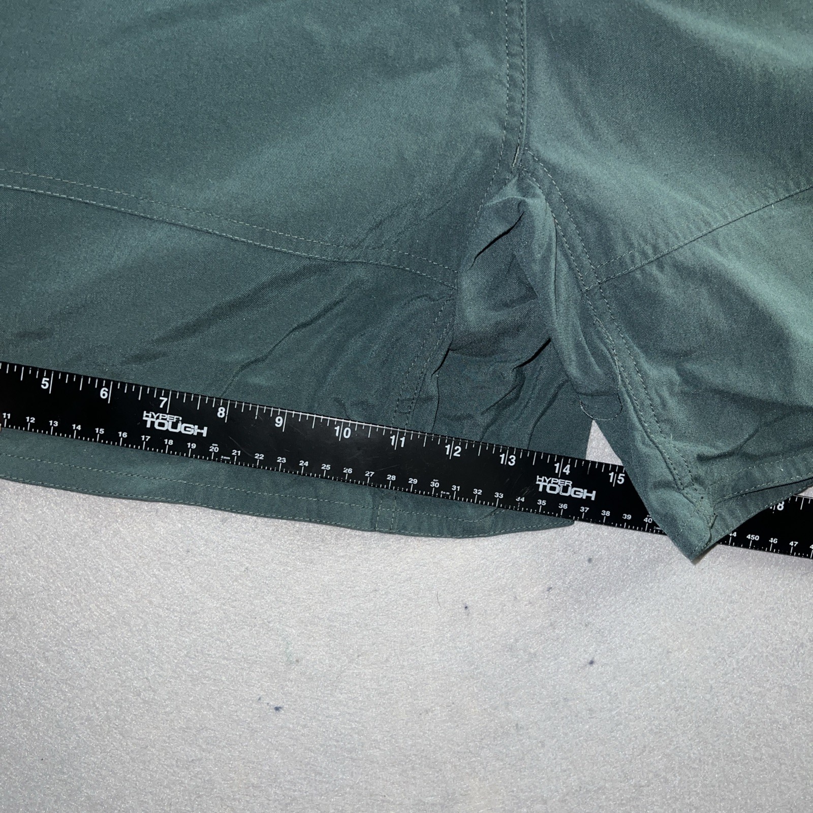 North Face Shorts Mens L Dark Olive Belted Trunks Nylon Utility Outdoors thumbnail 9