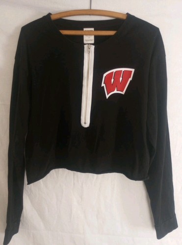 Sweatpants Victoria's Secret PINK Wisconsin Badgers - Zip Cheville, Rouge, Neuf Avec étiquettes (NWT)
