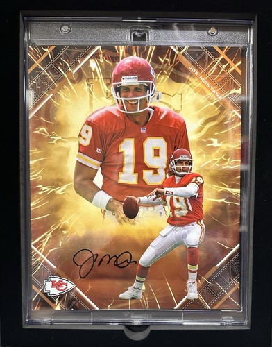 2025 Fanatics Emanate Joe Montana Orange /25 On Card Auto 🔥 Chiefs