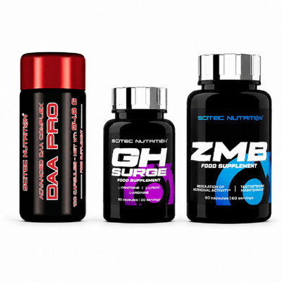 DAA PRO + GH SURGE + ZMB -Muscle Growth Testo-Boost Recovery Libido Regeneration