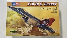 HobbyBoss 1/48 F/A-18C Hornet Model Kit NIB 80321 Manufactured in 2017