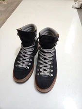 Brunello Cucinelli - Navy Blue Suede Luxury Boots  Size 42
