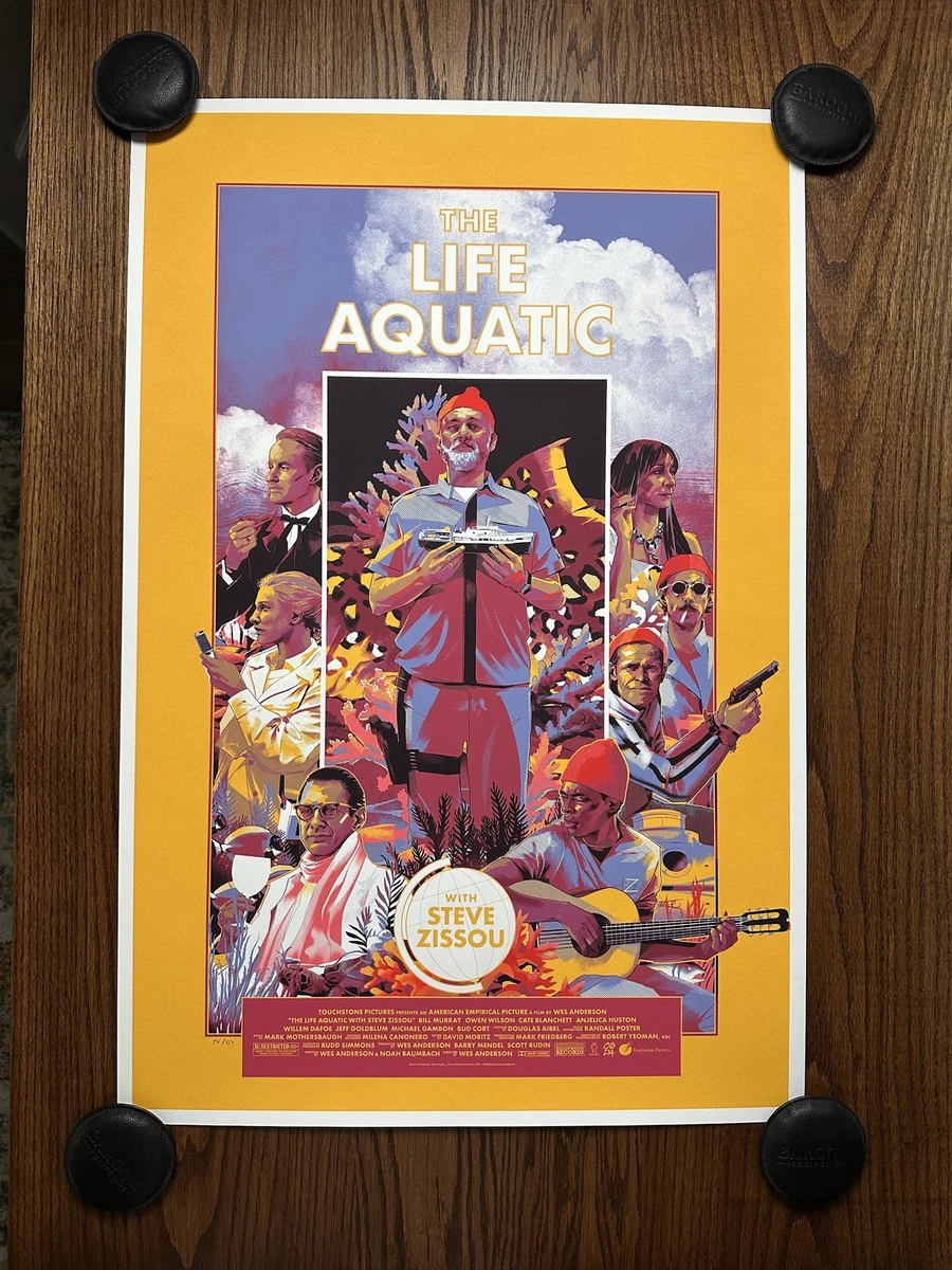 life aquatic poster products for sale | eBay