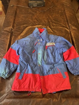 Vintage 90s XL Mirage New York Giants Jacket Has Fading