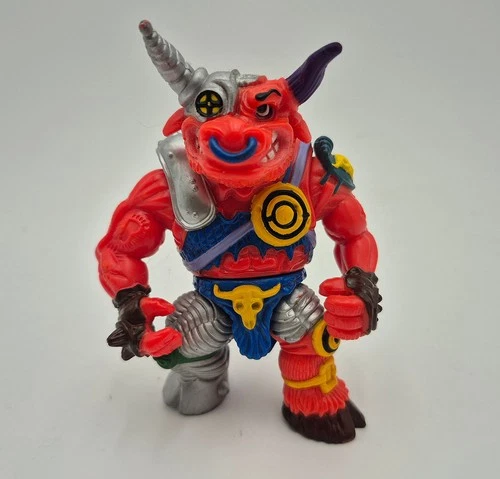 Vintage TMNT 1991 Groundchuck Action Figure Teenage Mutant Ninja Turtles Toy