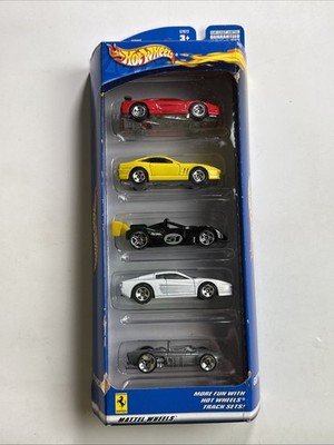Hot Wheels 2000 Ferrari Gift Pack - 5 Cars - Sealed  #57072