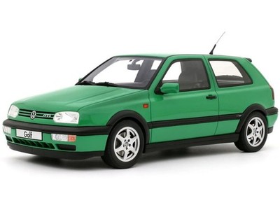 1995 VOLKSWAGEN GOLF III GTI SALSA GREEN 1/18 MODEL CAR BY OTTO