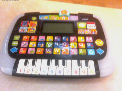 VTECH LITTLE APPS LIGHT-UP TABLET EDUCATIONAL LEARNING TOY FOR 2-5 YR OLD WORKS!