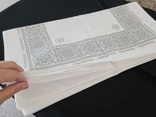 Mercedes Benz Logo 12 Vintage Bandana, Placemat, Napkin Square  22x21.5     NWOT