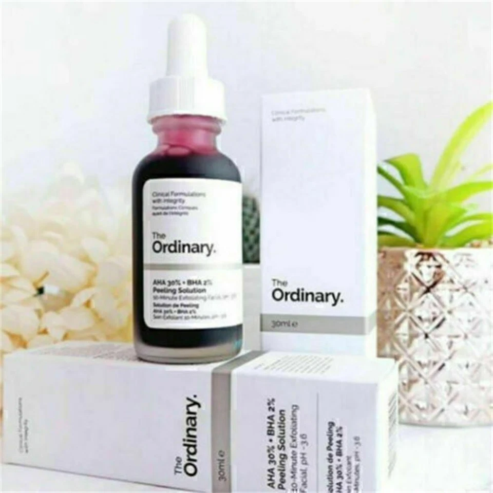 THE ORDINARY AHA 30% +BHA 2% Peeling Solution 30ml – Clears Blemishes & Pores AU - image 2 of 4