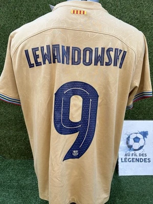 Maillot Lewandowski Barcelone Nike Football Shirt Jersey Maglia Calcio Vareuse - Photo 1/4