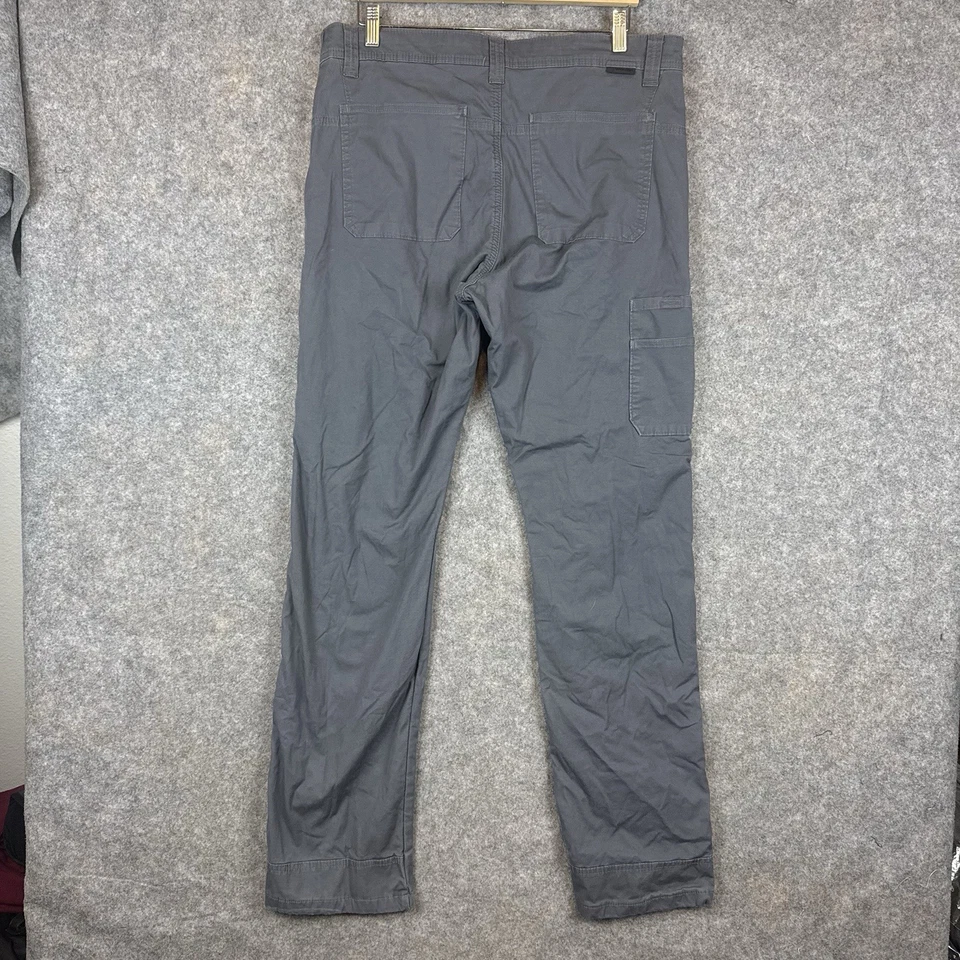 Wrangler All Terrain Gear Pants Mens 34x34 Gray Fleece Lined ATG Hiking Utility - Image 2 of 4