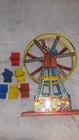 Vintage Tin Litho Ferris Wheel. Ohio Art? Parts Or Repair.