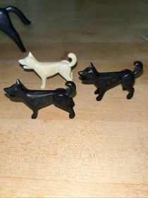 Vintage Playmobil Equistrian Set Rider, Horses Dogs