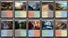 10  Gain Life Lands 1x of each from random sets dual land Magic MTG