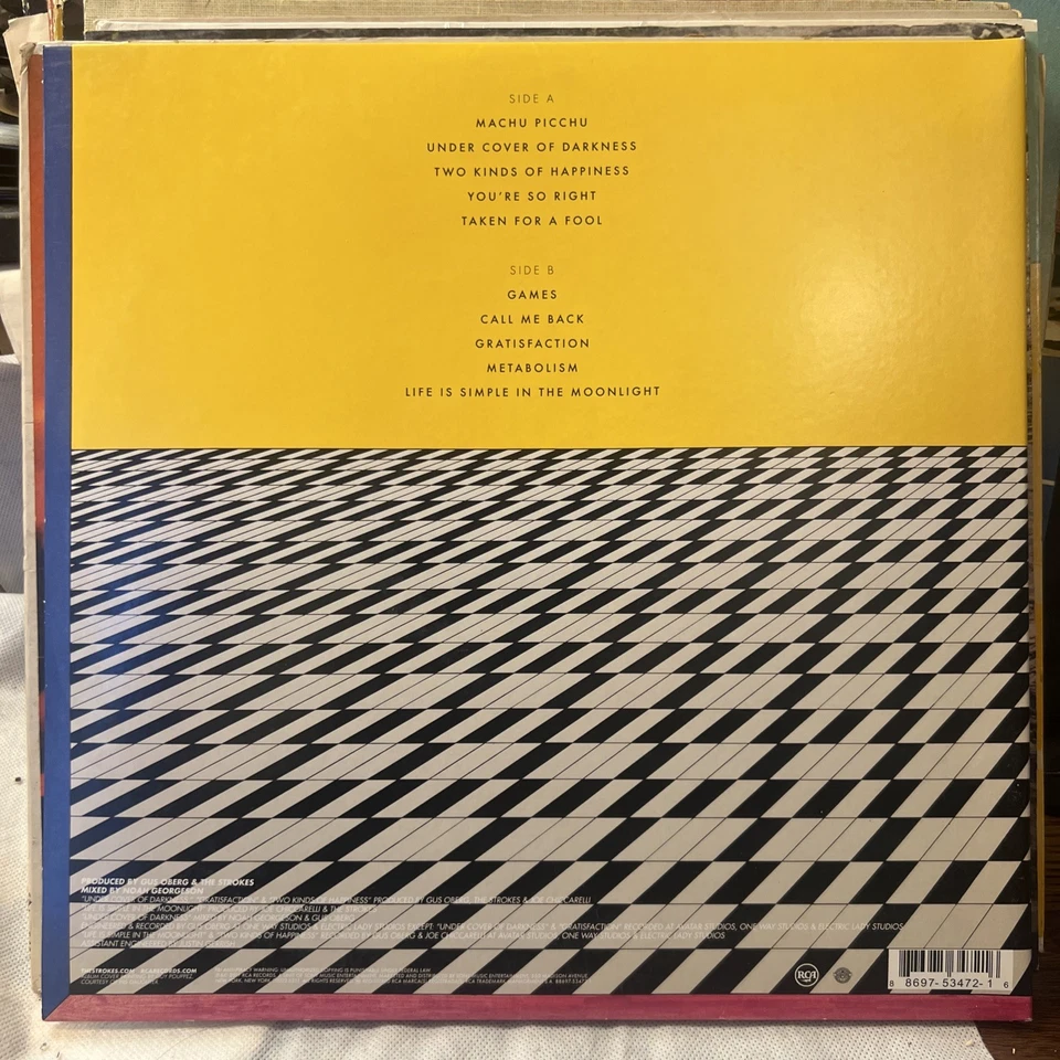 Штрихи LP углы стерлинг гравировка - ультразвуковой чистый 2011 EX! - Изображение 2 из 4